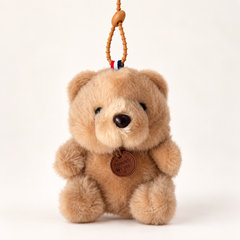 Bear - Bag Charm ( LIGHT BROWN )