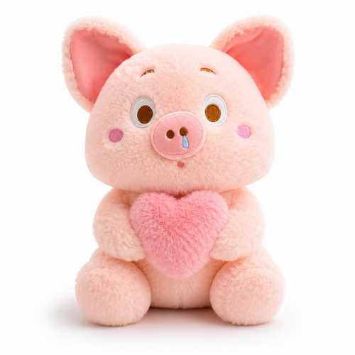 Sweetheart Pink Piggy Plush