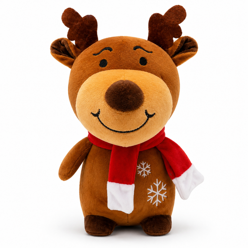Christmas Jolly Reindeer Plush
