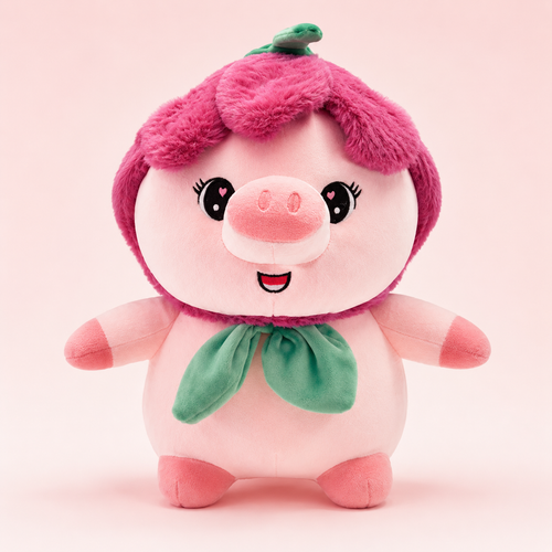 Veggie Garden Piggy Plush