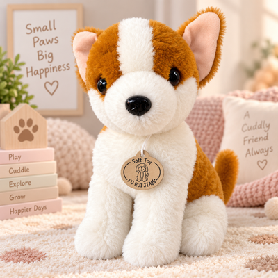 Baby Corgi Dog Plush