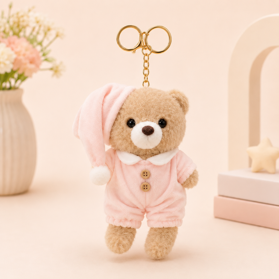 Elite Bag Charm - Premium Bear(Pink)