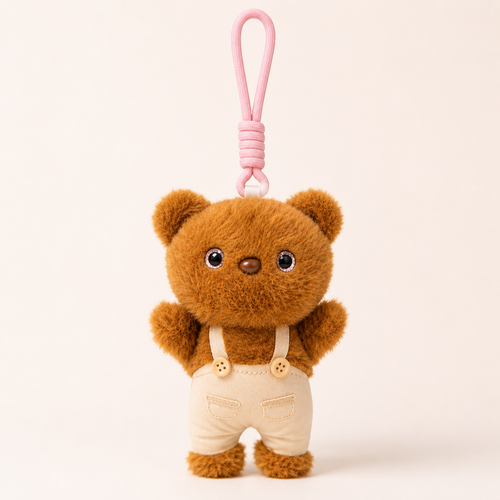 Basic Bag Charm - Teddy(Mustard)