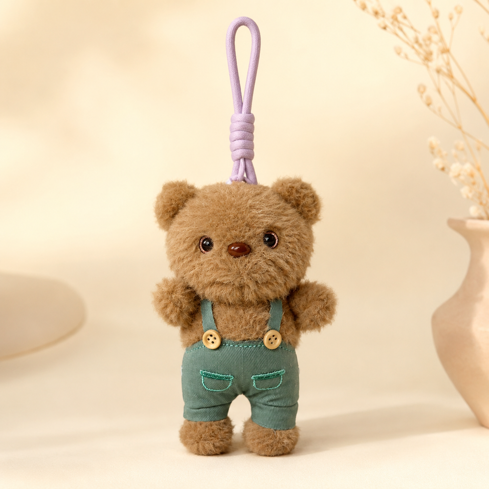 Basic Bag Charm - Teddy(Light Brown)