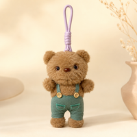 Basic Bag Charm - Teddy(Light Brown)