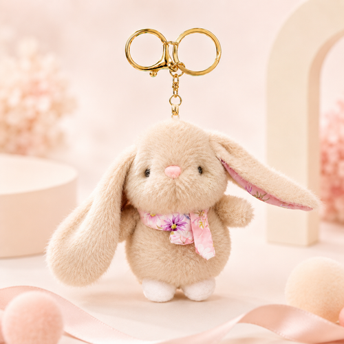 Basic Bag Charm - Bunny(Light Brown)