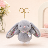 Basic Bag Charm - Bunny(Gray)