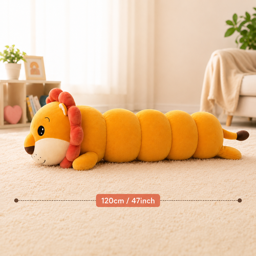 Lion Caterpillar Combo Plush