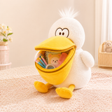 Pocket Zipper Duck Plush