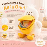 Pocket Zipper Duck Plush