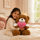 Flying Heart Teddy Plush