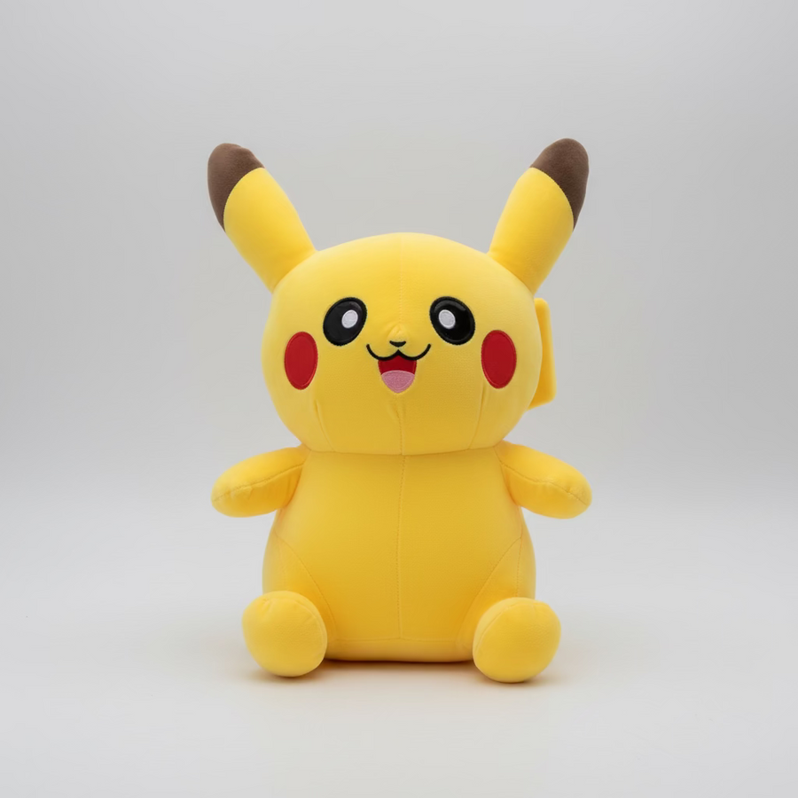 Line Art Pikachu Plush