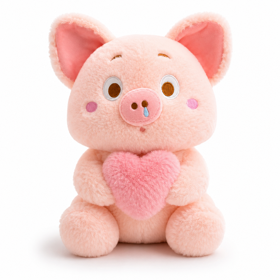 Sweetheart Pink Piggy Plush