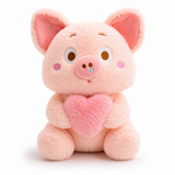 Sweetheart Pink Piggy Plush