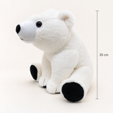 Wild Polar Bear Plush