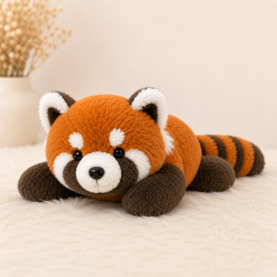 Lazy Red Panda Plush