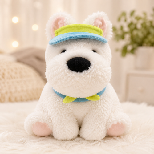 Cap Wearing Long Snoopy Plush