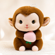Hungry Strawberry Monkey Plush
