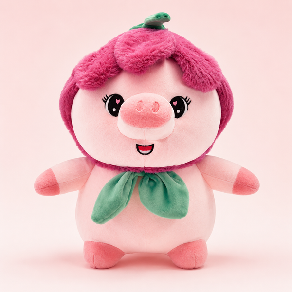Veggie Garden Piggy Plush