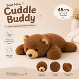 Lazy Lying Brown Bear