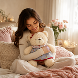 Romantic Bear Girl Plush