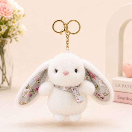 Basic Bag Charm - Bunny(White)