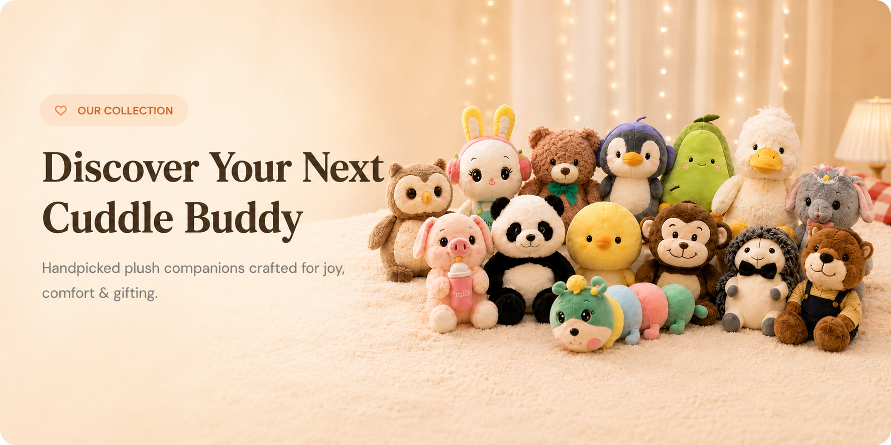 Plush toy collection